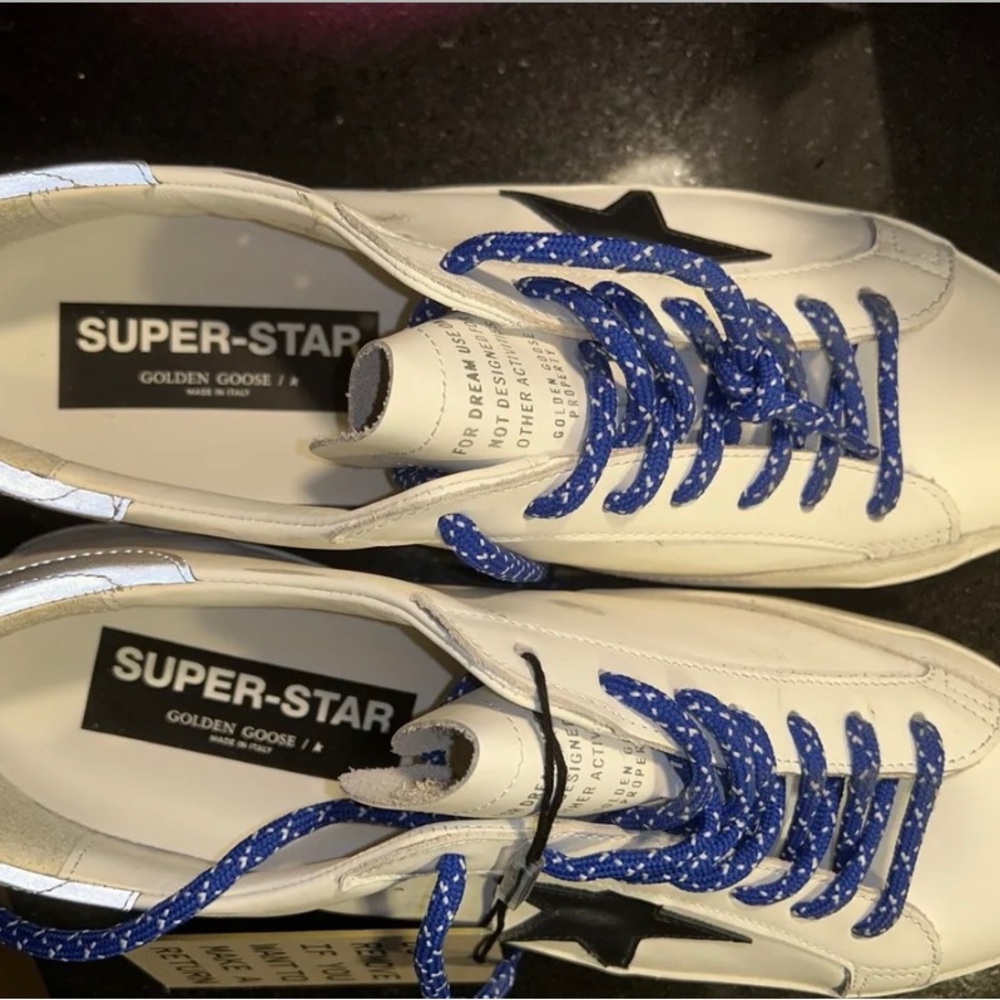 golden goose superstar classic with spur men’s size 44 (US 11)